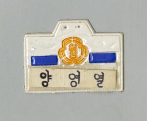 명찰 - 양영열